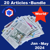 Bundle_20 World Current Events News Articles & Activities/