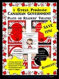Bundle of 4 Canadian Government Plays or Readers' Theatre