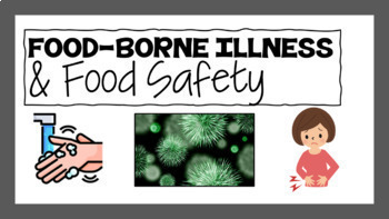 Preview of Bundled Food Borne Illness Digital Notes & Slideshow Part 1