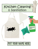 Bundled Kitchen Cleaning & Sanitation Digital Notes & Slideshow