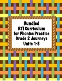 Bundled- RTI Curriculum for Phonics Practice Grade 2 Journ