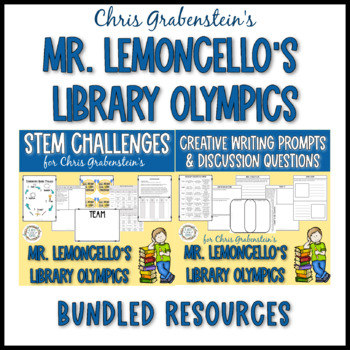 Preview of Bundled Resources for Chris Grabenstein's Mr. Lemoncello's Library Olympics
