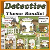 Bundled for Savings Detective Theme Classroom Pack