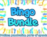 Bundle: English language arts bingo games