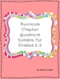 Bunnicula Chapter Questions- Suitable for Grades 2-3
