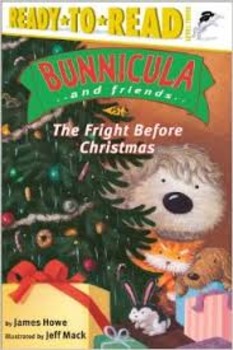 Preview of Bunnicula & Friends: Fright Before Christmas Comprehension Packet