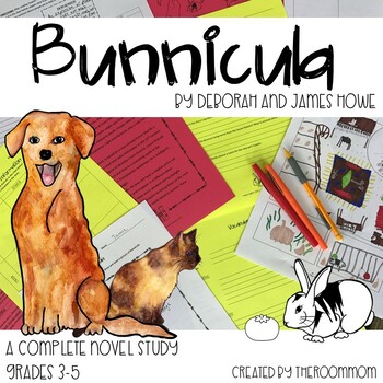 Preview of Bunnicula Novel Study Unit and Literature Guide