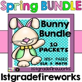 Bunny BUNDLE - 10 Packets for Literacy and Math