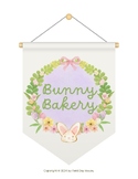 Bunny Bakery Pretend Play Kit - Easter Dramatic Play Print