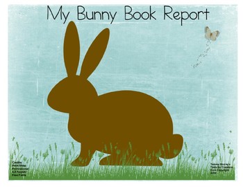 Preview of Rabbit Book Report
