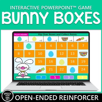 Preview of Bunny Boxes Spring Easter Open-Ended Digital Game