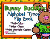Bunny Buddies Alphabet Trace Flip Book