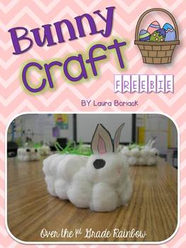 Preview of Bunny Craft ~ FREEBIE
