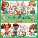 Bunny Craft for Spring/Easter Buddies/Easter Clip Art/East