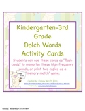 Bunny Dolch Words-Kindergarten-3rd