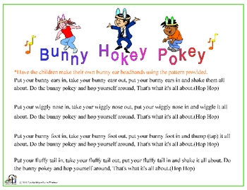 Preview of Bunny Hokey Pokey