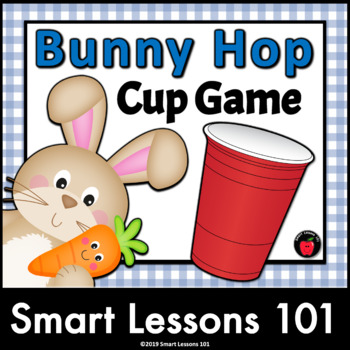 Preview of Bunny Hop Cup Game | Easter Music Game | Rhythm Activity Spring Music Activity