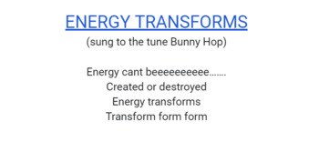Preview of Bunny Hop Song & Dance for Energy Transformations