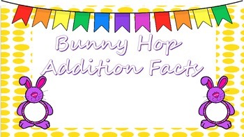 Preview of Bunny Hop Math