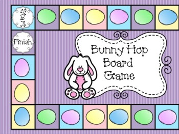 Bunny Hops Board Game! 