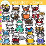 Bunny Jobs Easter Clip Art