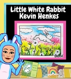 Bunny RABBIT art lesson, author KEVIN HENKES, VIDEO demo e