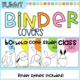 Binder Covers | Bunny Rabbit | Class Decor