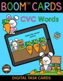 Bunny Rabbit’s CVC Words and Pictures BOOM Cards™