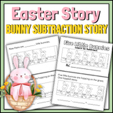 Bunny Subtraction - Printable Easter Book Activity