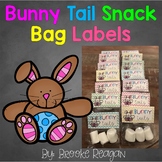 Bunny Tail Snack Bag Labels: FREEBIE