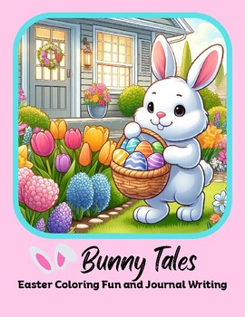 Preview of Bunny Tales: Easter Coloring Fun and Journal Writing