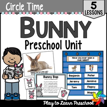 Preview of Bunny Activities & Lesson Plans for Preschool Pre-K