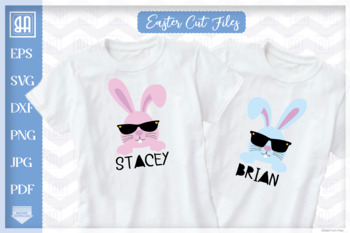 Download Bunny Face Svg Cool Easter Bunny With Sunglasses Easter Svg Tpt