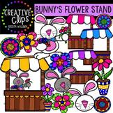 Bunny's Flower Stand {Creative Clips Digital Clipart}