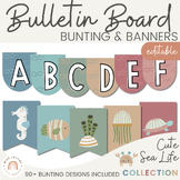Bunting and Display Banners | Cute Sea Life Classroom Deco