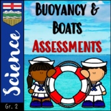 Alberta Science │ Buoyancy & Boats Assessments {Editable}