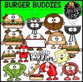 Burger Buddies Clip Art Set {Educlips Clipart}