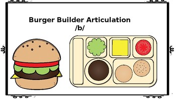 Preview of Burger Flip Articulation: /b/