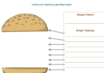 Preview of Burger Up! Creating Your Own Burger Business