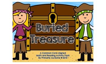 Preview of Buried Treasure (a Common Core Aligned Reading & Math Pack)