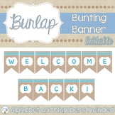 Burlap Classroom Decor Farmhouse Classroom Decor Welcome B