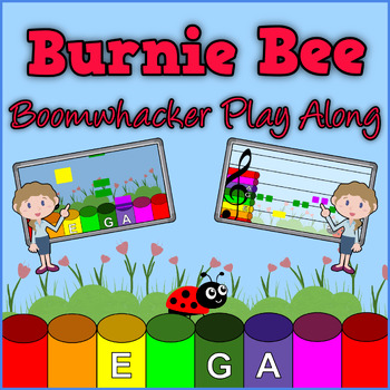Preview of Burnie Bee - Boomwhacker Play Along Videos & Sheet Music