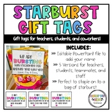 Bursting with Excitement Gift Tags // For students, teache