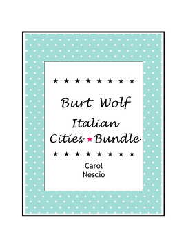 Preview of Burt Wolf ~ Italian Cities Bundle ~ Rome Milan Siena Assisi Trieste Venice