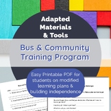 Bus & Community Training Program (Special Education)