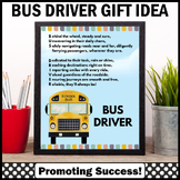 School Bus Driver Appreciation Day Thank You Staff Cards E