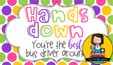 Bus Driver Gift Tag | Hands Down