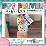 Bus Driver Gift Tags (General)