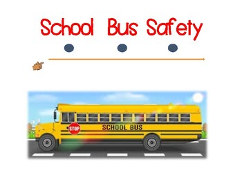 Preview of Bus Safety Week Preschool - PreK Toddler