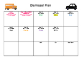 Bus dismissal plan